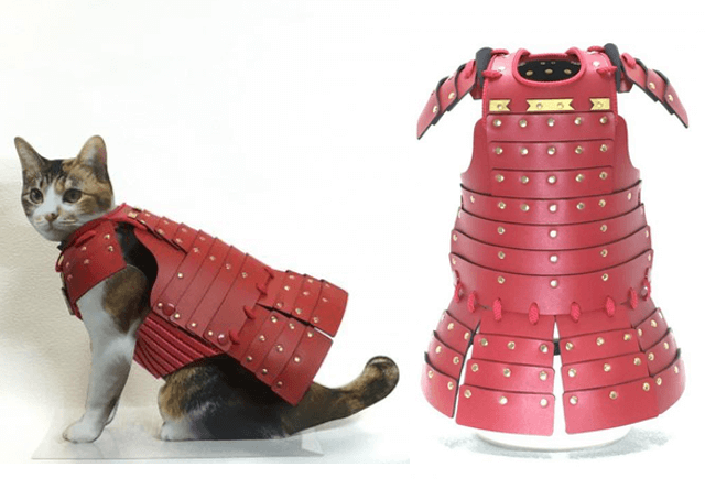サムライエイジから発売された猫の鎧