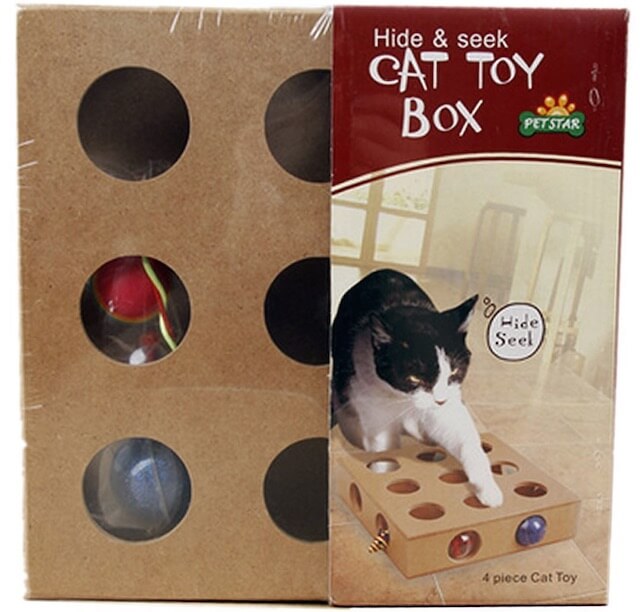 CAT TOY BOX