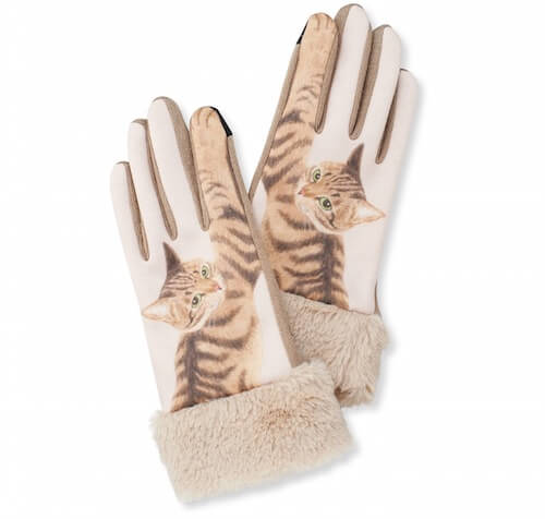 猫パンチ手袋 キジトラ
