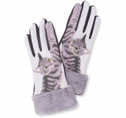 猫パンチ手袋 サバトラ