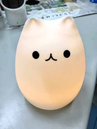 猫型ランプ購入者の写真3