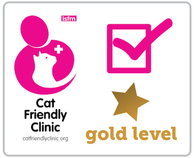 国際猫学会(ISFM)の「キャットフレンドリークリニック」ゴールドレベル