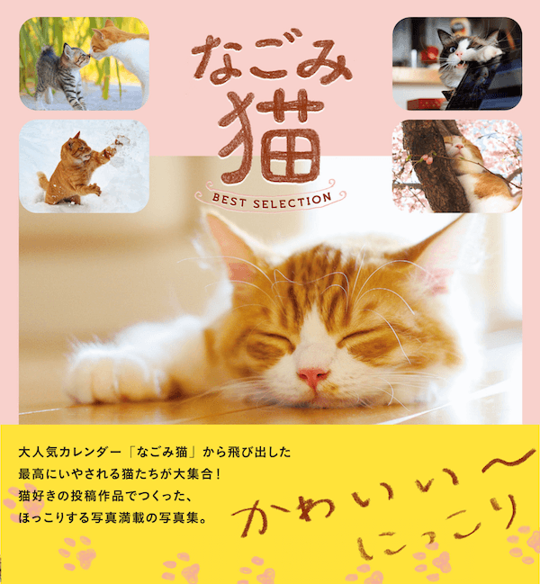 ネコ写真集「なごみ猫 BEST SELECTION（ベストセレクション）」