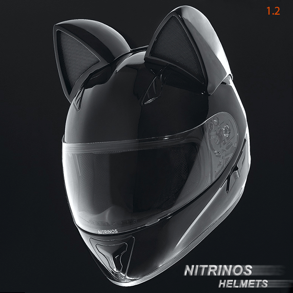 ロシア製の「Neko-helmet（ネコ・ヘルメット）」ブラックカラー