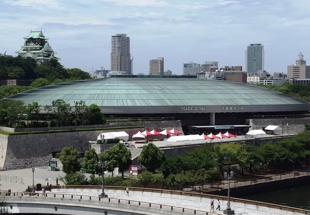 大阪城ホールの外観