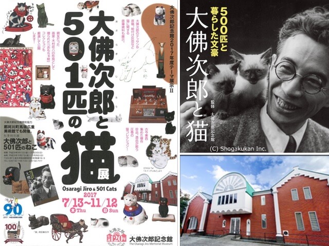 猫を愛した作家・大佛次郎の生誕120年企画展「大佛次郎と501匹の猫」