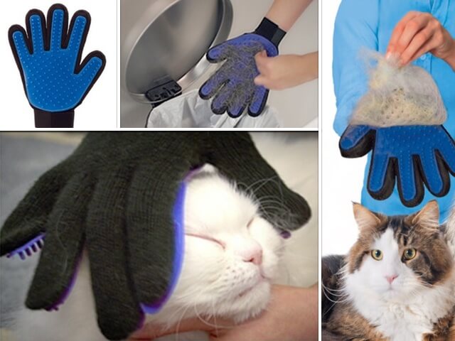 愛猫を撫でるだけでブラッシング！手袋型のペット用ブラシ・トゥルータッチ