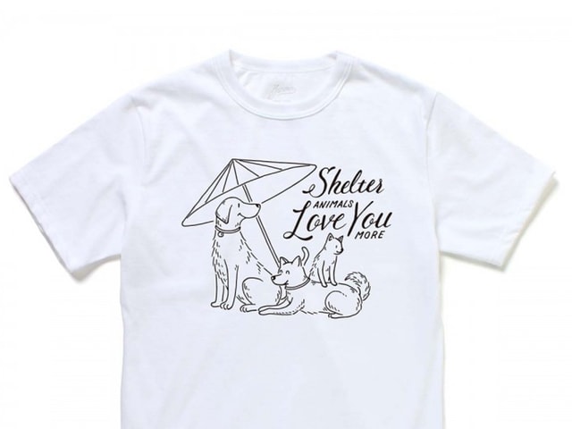 犬猫の保護施設建設を支援できるJAMMINのTシャツ、9/25から1週間限定で販売
