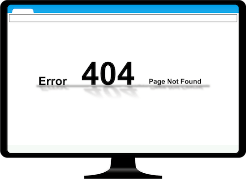 webサイトのエラーメッセージ「404 Not Found」