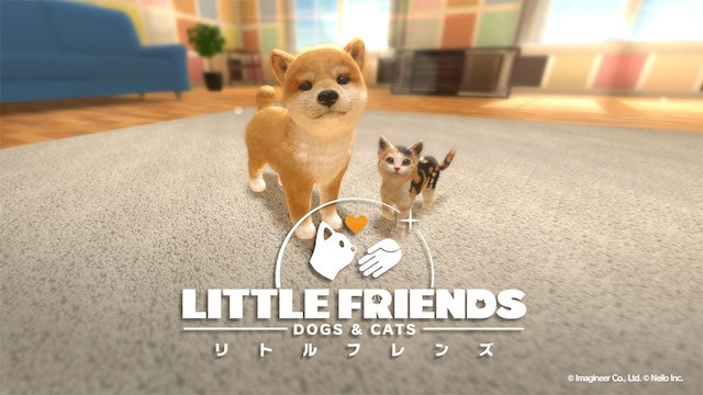 ニンテンドースイッチの育成シミュレーションゲーム「LITTLE FRIENDS –DOGS ＆ CATS-（リトルフレンズ）」
