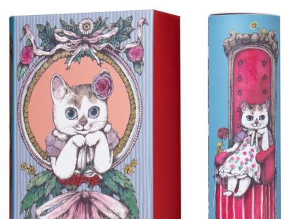 可愛い猫デザイン♪ ヒグチユウコ×資生堂のクリスマスギフトBOXが数量限定で発売