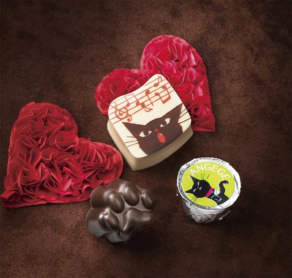 ゴンチャロフのバレンタインチョコ「アンジュジュ」製品イメージ