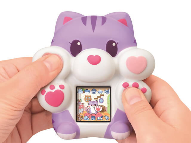 【激レア】にゃんpod にゃんポッド 猫 育成 お世話 ゲーム セガトイズ 人気のペットお世話ゲーム「もっちまるず」から、猫バージョンの