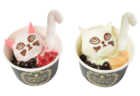 Q-pot CAFE.の「ニャンとエラベル♡ネコアイス」商品イメージ