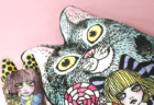 イラストレーターの巨匠・宇野亞喜良が愛猫をモチーフにした製品シリーズ「SUNACO」を発表