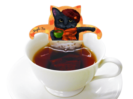 紅茶風呂が気持ちいいニャ〜猫型ティーバッグ「キャットカフェ」の秋冬限定フレーバーが発売