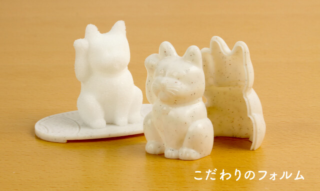 盛り塩の型「にゃんでも招き猫メーカー」の製品イメージ