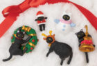 ベローチェでもらえる猫フィギュア「ふちねこ」今年はクリスマスバージョンを11月から開始