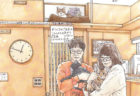 話題の猫本屋を描いたイラストも展示！看板猫がいるお店「東京猫びより散歩」の原画展が開催中