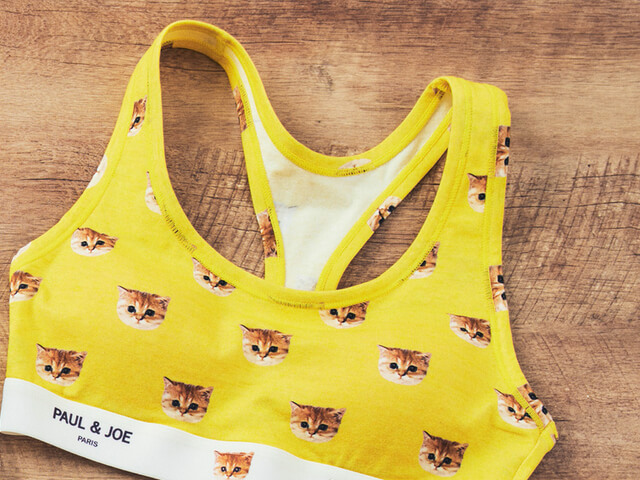 ネコ好きな男女の気分を上げてくれる ポール ジョーから猫柄のアンダーウェアが登場 Cat Press キャットプレス