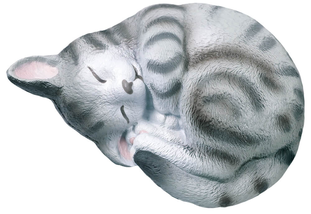 猫のスクイーズ「ウィーアーザキャット（まるネコ）アッシュ」 by BLOOM