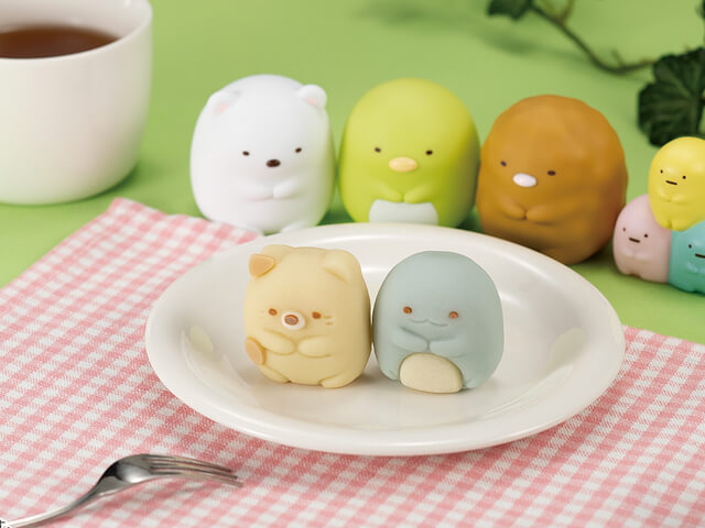 すみっコぐらしの ねこ キャラクターが和菓子になって登場 全国のファミマで5 26より発売 ガジェット通信 Getnews