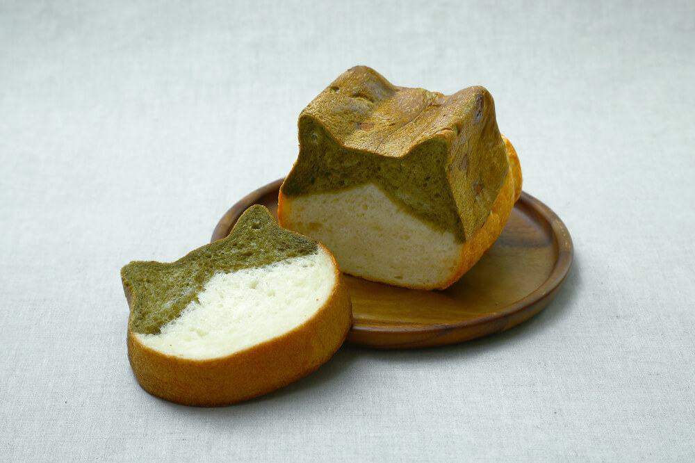 京都ねこねこ食パン「ほうじ茶味」の商品イメージ by 京都ねこねこ