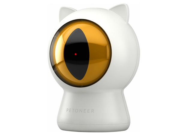 猫の目の形をしたレーザーポインターを照射する猫用おもちゃ「Smart Dot（スマートドット）」製品イメージ