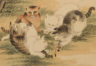 ネコと牡丹の絵には繁栄の願いが込められていた！「耄耋」をテーマにした中国絵画の展覧会が観峰館で開催