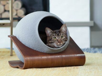お手入れが超簡単！洗濯機＆乾燥機でまるごと洗える猫ベッド「キャットソル」が日本初上陸