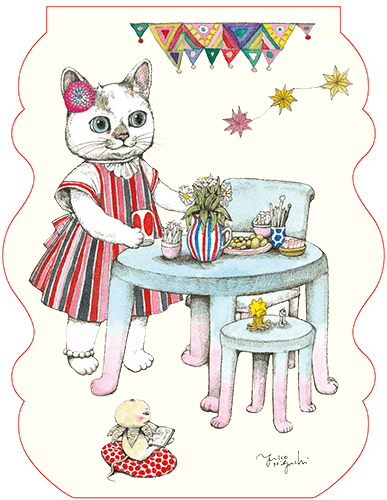 ヒグチユウコ×キューライスの新作絵本『ながいながい ねこの ヒグチユウコ×キューライスの新作絵本『ながいながい ねこの