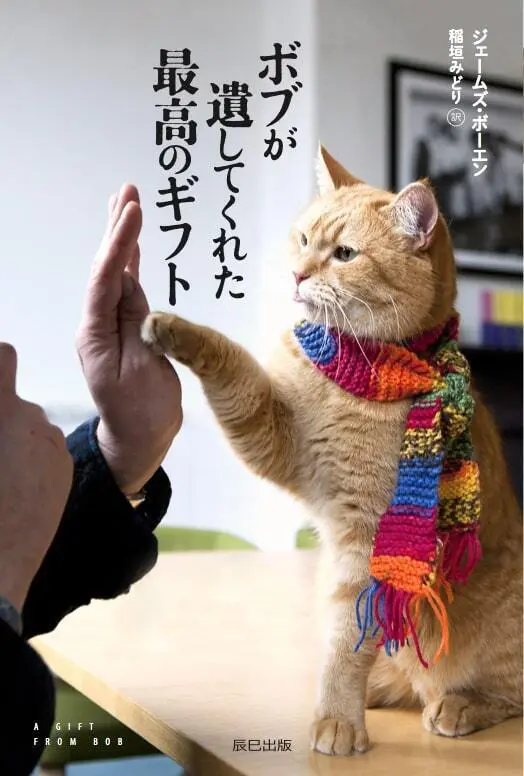 ボブという名の猫 シリーズ最新刊 ボブが遺してくれたギフト が登場 ホームレスの支援企画も Cat Press キャットプレス