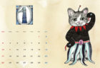 猫のような生き物「ギュスターヴくん」に癒やされる♪MOEの最新号にヒグチユウコカレンダーが今年も付属