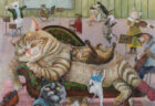 猫の性格や特徴を元に擬人化してくれる！画家のアトリエを兼ねた絵画オーダー店「3軒のねこと庭」