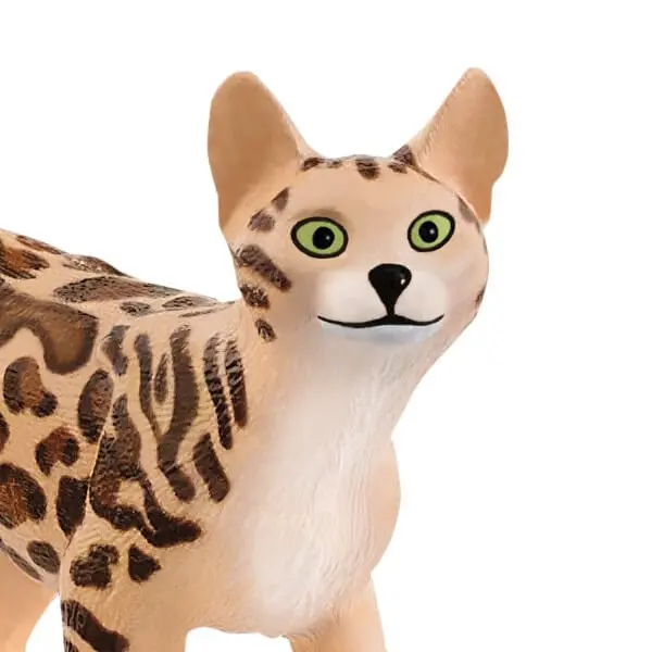ベンガル猫もリアルに再現 ドイツのフィギュアメーカーから8種類の動物アイテムが新登場 Cat Press