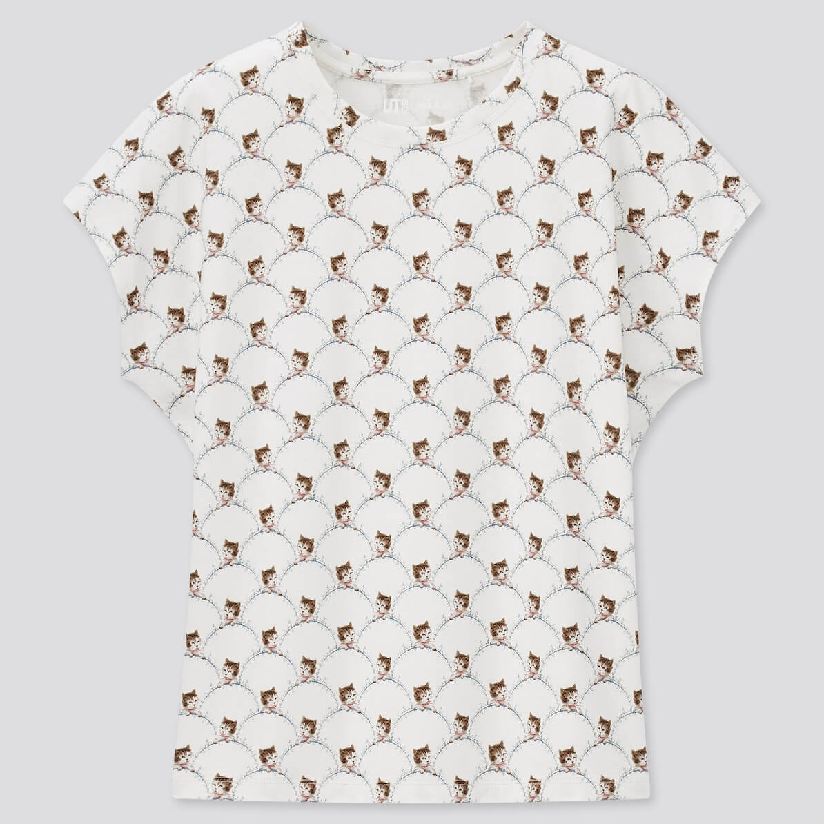 タイムレスキャット柄のデザインTシャツ by UTとポールアンドジョーのコラボ商品