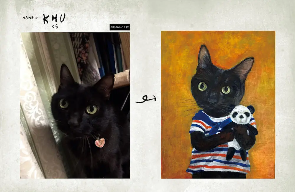 激安単価で 絵画 猫ブレーメン 絵 イラスト アート ラガマフィン 黒猫