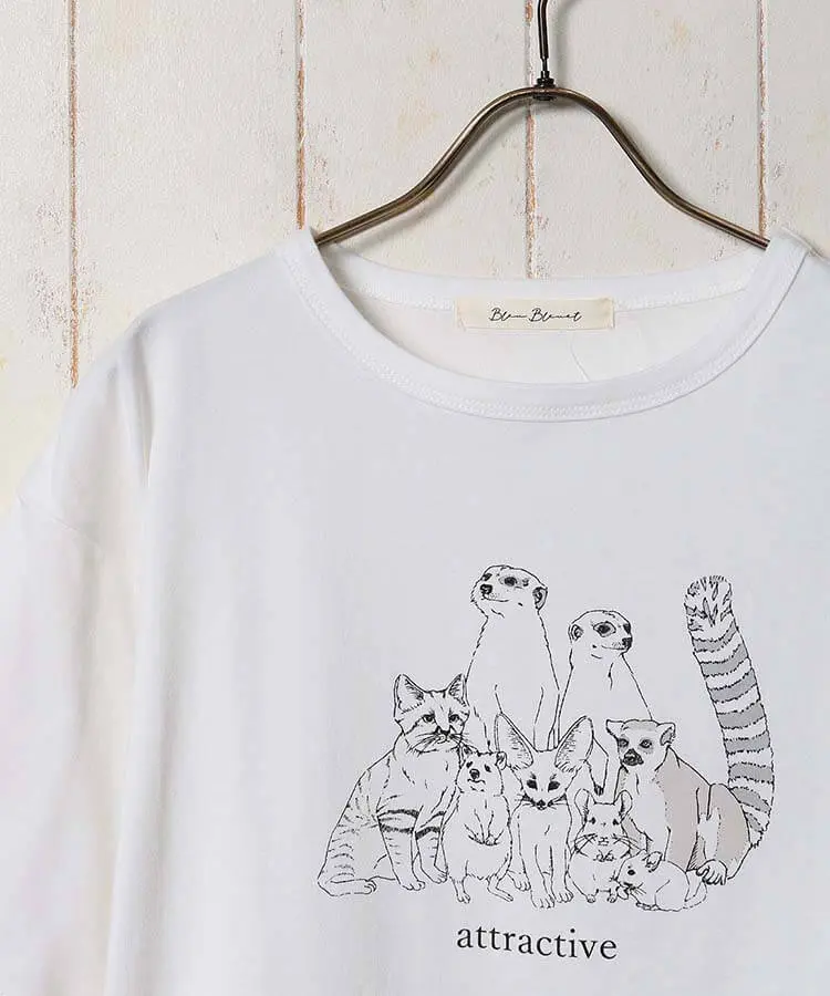 今年は猫デザインのTシャツが豊富！ブルーブルーエが全国180店舗で動物