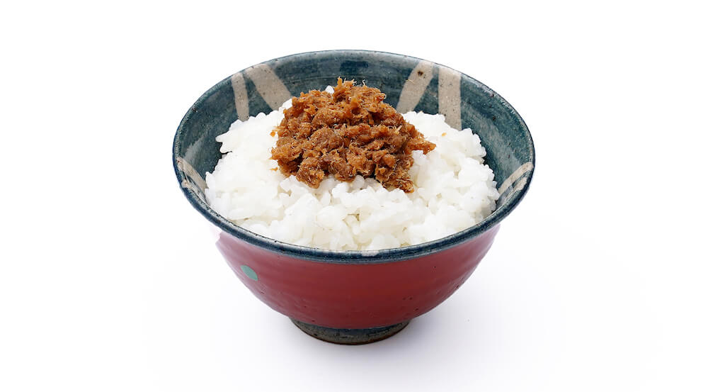 いさきの甘辛そぼろ by フードロスを削減する魚の水煮缶詰「NEKOKAN（ねこかん）」の調理例