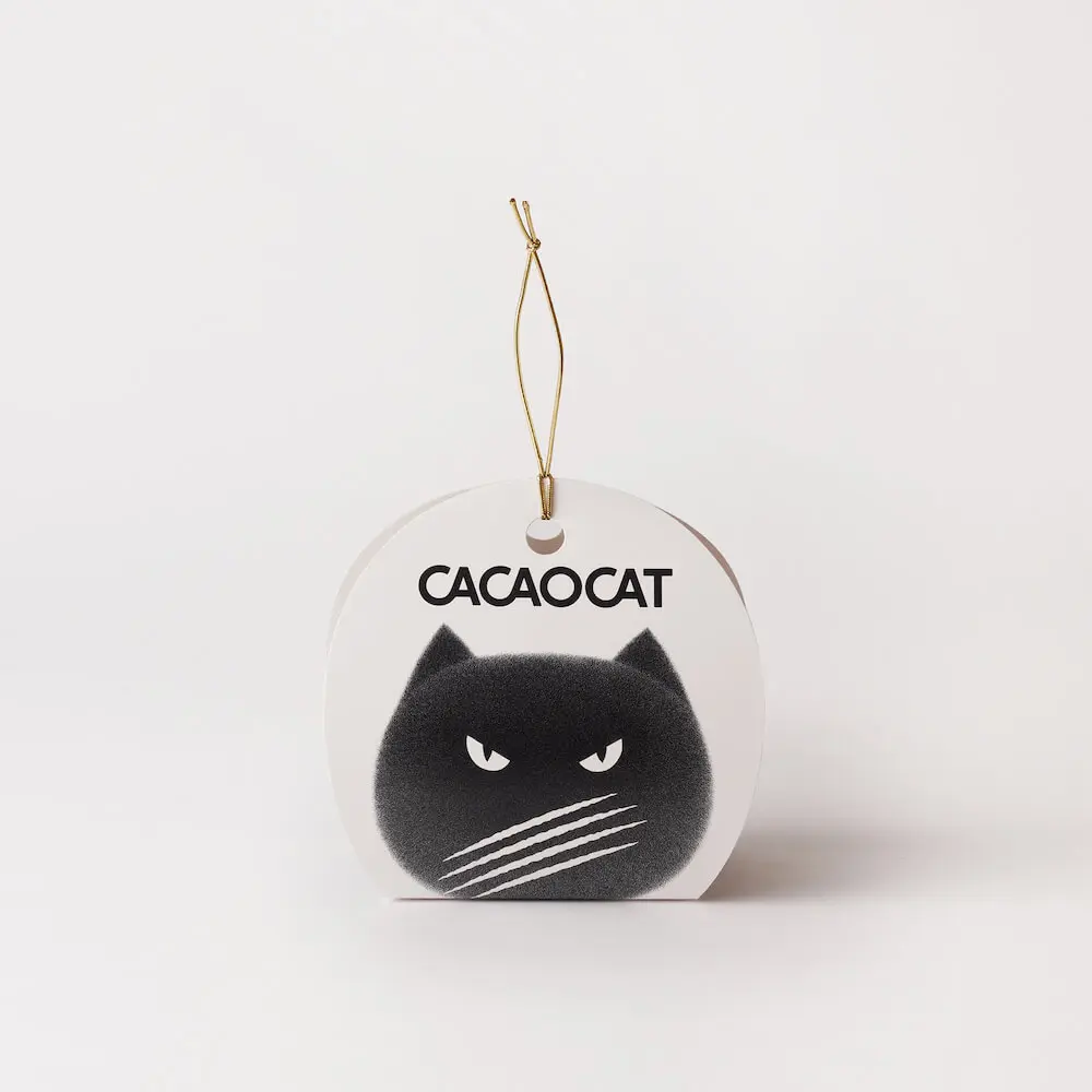猫の爪あとがキラリ チョコレートブランドの カカオキャット から新パッケージ 商品が登場 Cat Press