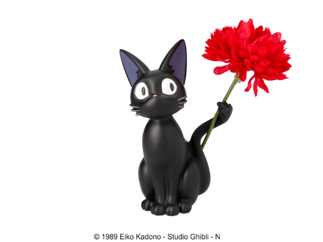 黒猫ジジのしっぽにお花を飾れるニャ！一輪挿しなど母の日ギフトにぴったりな猫グッズが登場 | Cat Press