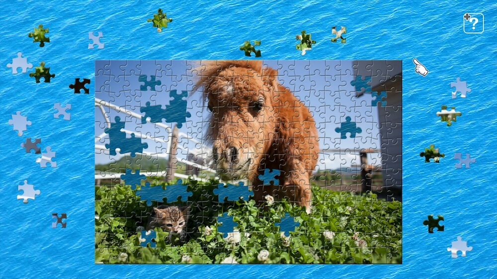 スエトシ牧場の猫と動物の写真を使ったジグソーパズル by ジグソーマスターピース