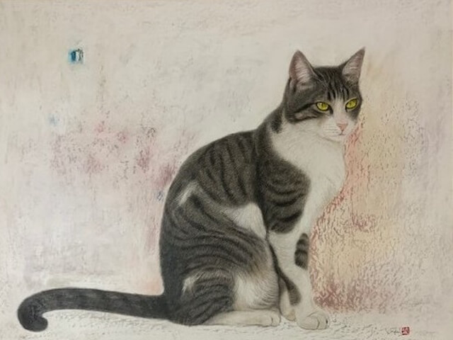 猫の絵画 ac9db7f1f123bbfe509359b78d0d1e