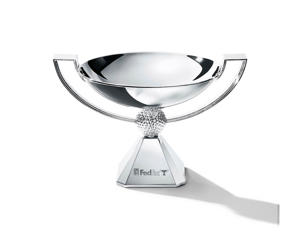 PGAツアー・フェデックスカップのシーズン選手権優勝者に授与される「PGAツアー・フェデックスカップ・トロフィー」 by ティファニー