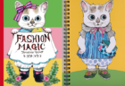パラパラめくって猫のきせかえを楽しめる！ヒグチユウコの最新刊『ファッションマジック』