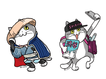 地域限定の「渋谷猫」も！仕事猫の作者くまみね氏のグッズフェアが東急ハンズ渋谷店で開催中