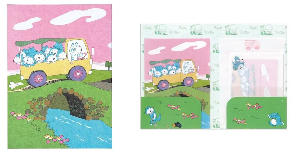 11ぴきのねこ」文具シリーズの第4弾が登場！絵本のワクワク感を