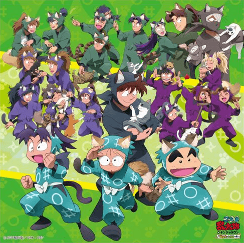 忍たま乱太郎のキャラクターが猫耳姿に変身！ナンジャタウンや都市部で  