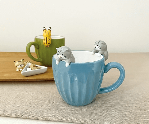 デコレコーポレーションのネコ科動物をモチーフにした陶器製品シリーズ