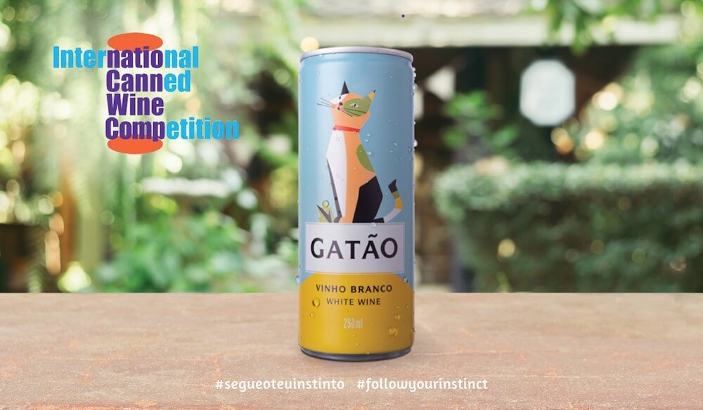 インターナショナル 缶ワインコンペティション2021でパッケージングデザインアワードを受賞した缶ワイン「ガタオCAN（Gatao CAN）」